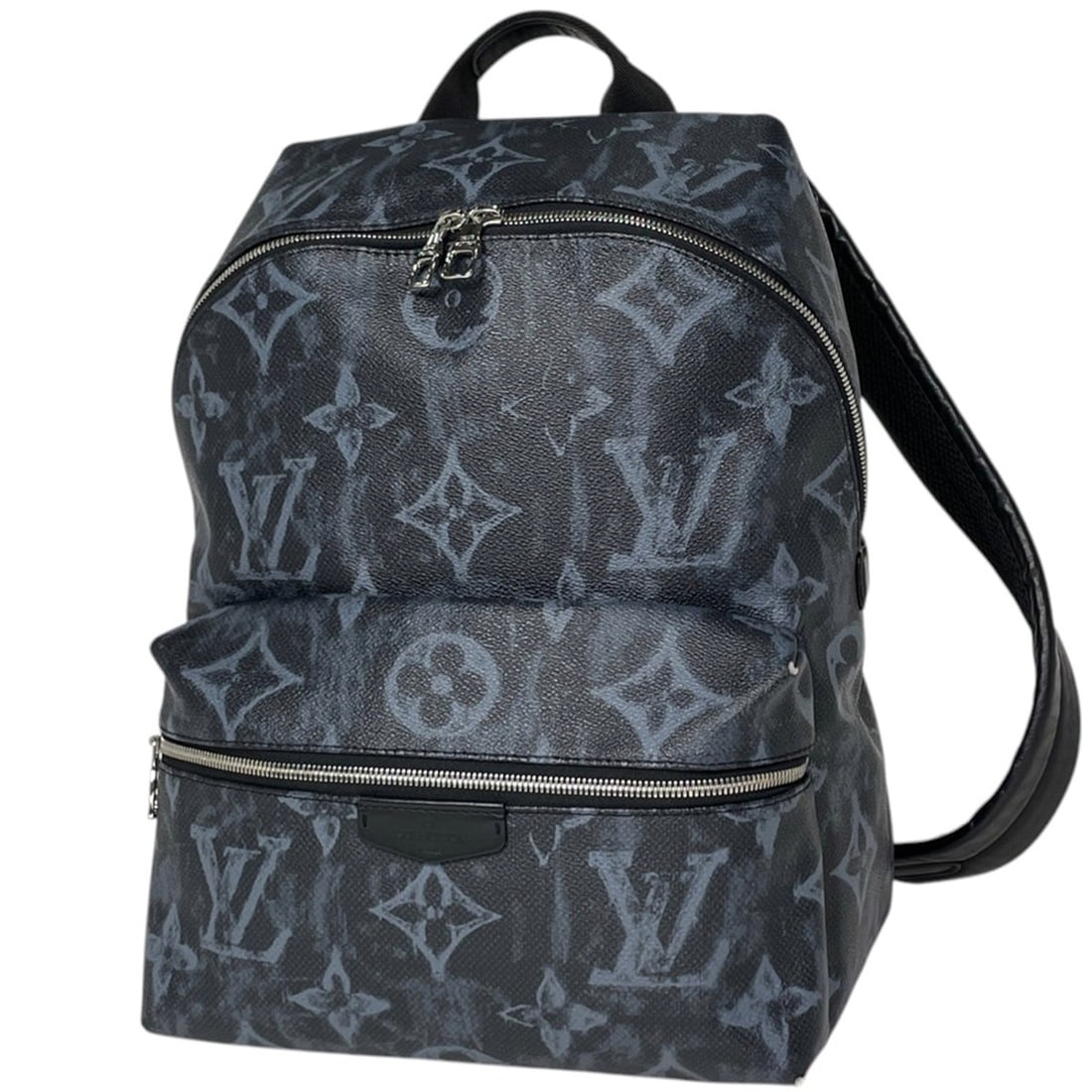 Louis Vuitton Discovery Backpack PM, Monogram Pastel, Noir (Black), M57274, Men's.