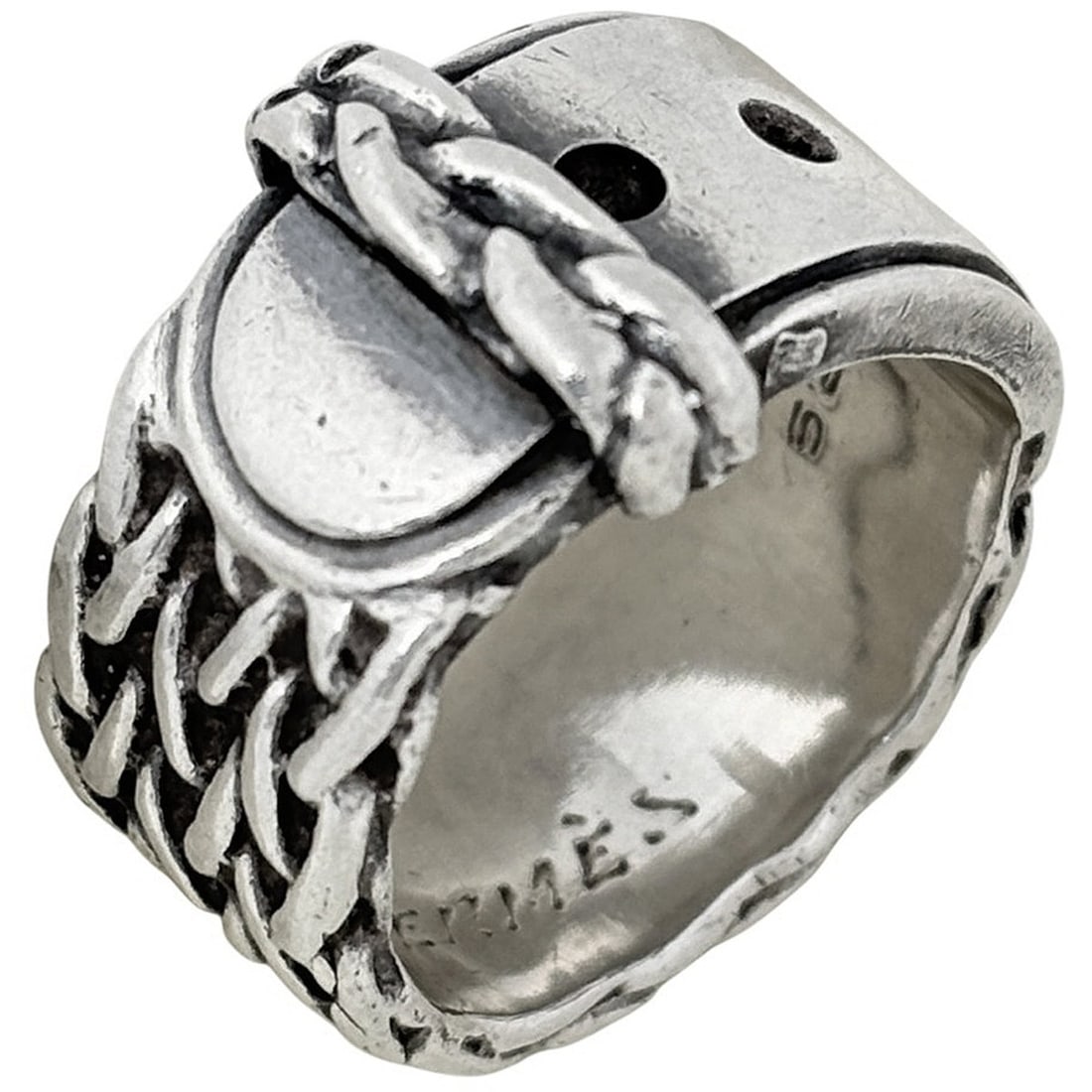 Hermes Diane Ring, Silver, Women's Ring