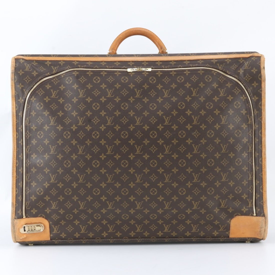 Louis Vuitton Monogram Pullman 75 Leather Boston Bag Tote Travel Business for Men