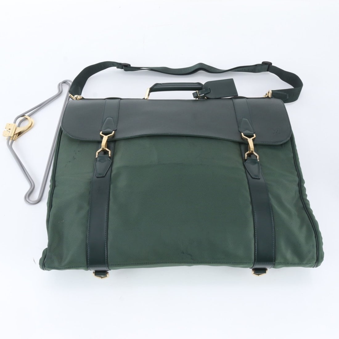 Louis Vuitton Taiga Portable Gibeciere M30694 Leather 2-Way Garment Shoulder Bag for Men