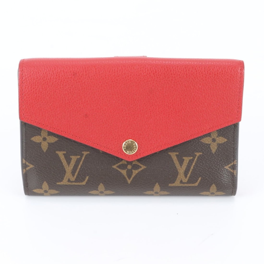 Louis Vuitton Monogram Portefeuille Pallas Compact M60140 Leather Bi-fold Wallet for Women