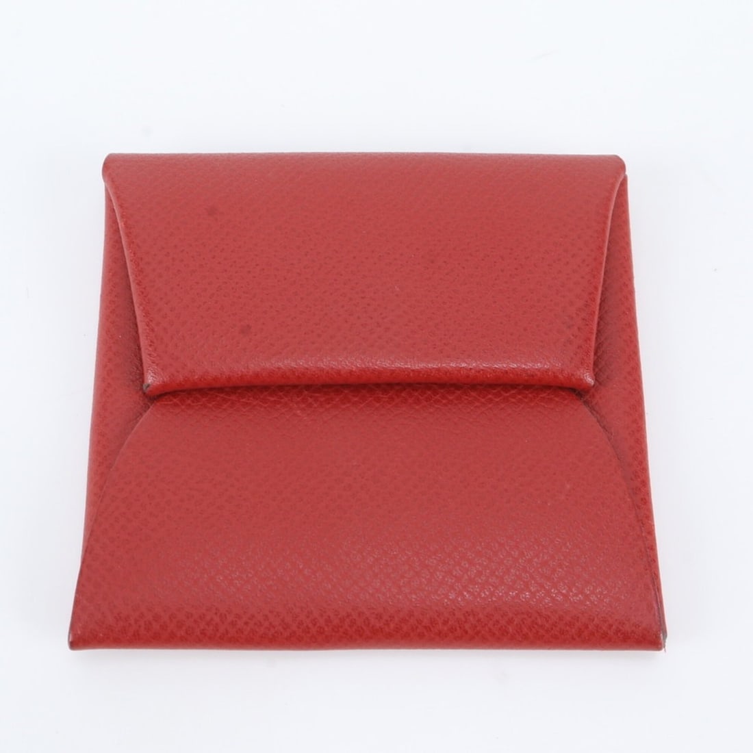 Hermes ?J stamp Bastia leather wallet/coin case/small coin purse/compact wallet/card case for