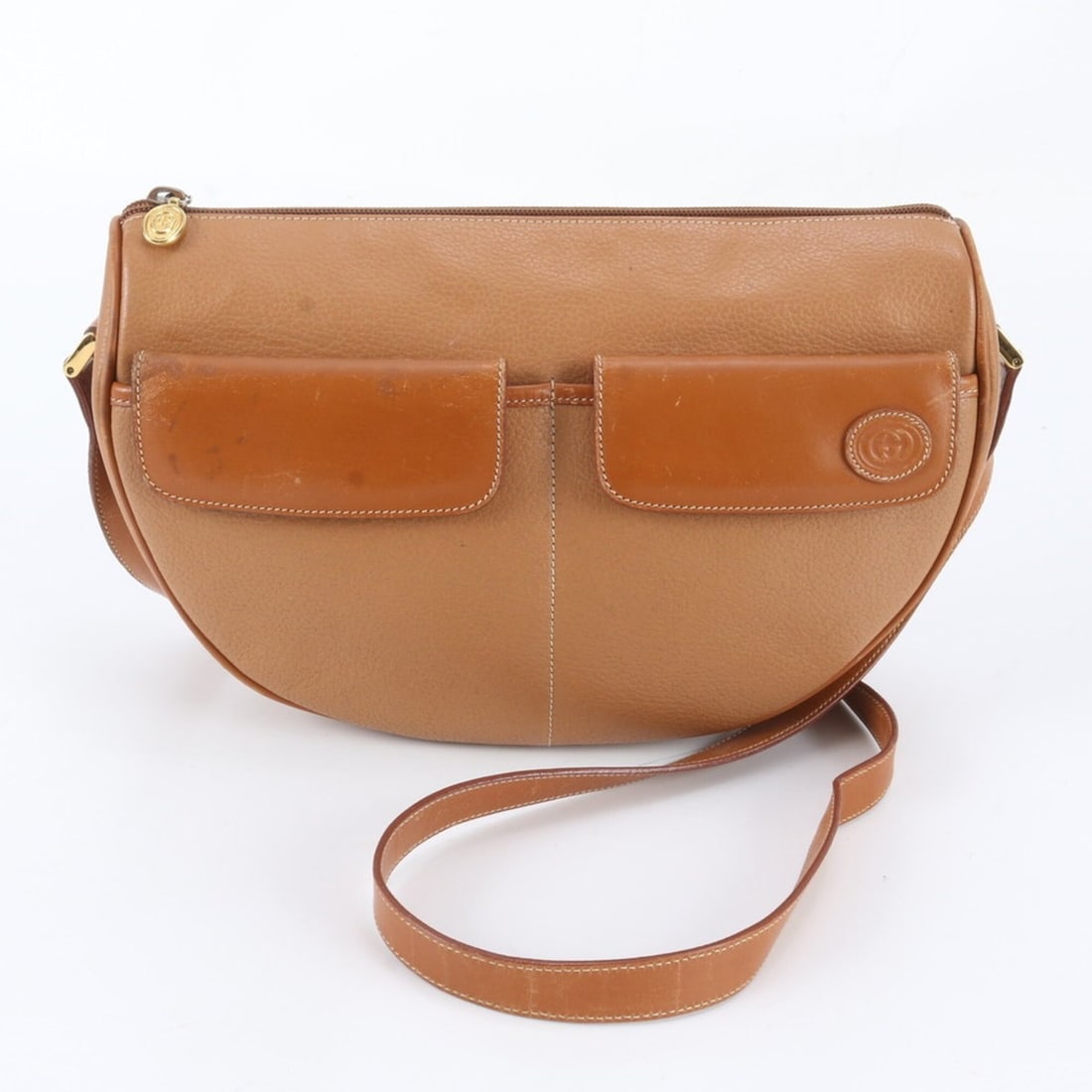 Gucci Old 001 58 1052 Leather Shoulder Bag Crossbody for Women
