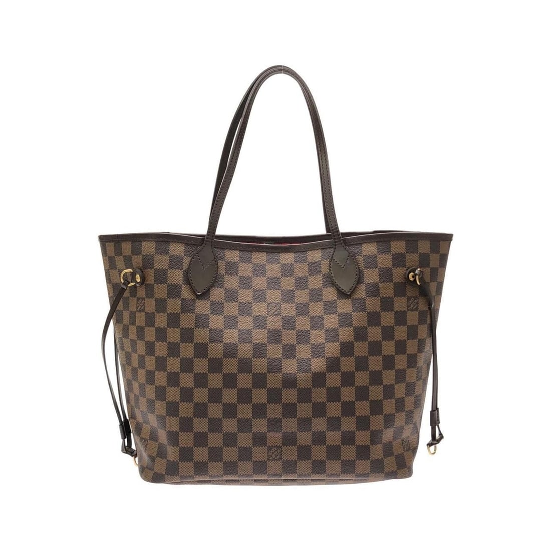 Louis Vuitton Damier Neverfull MM N51105 Handbag: --- Catalog ---Category: SizeSize (HxWxD): 29cm x 31cm x 15cm / 11.41'' x 12.2'' x 5.9''Category: DesignType: HandbagColor: Damier Canvas, EbeneGender: WomenMaterial: Coated canvas Category: