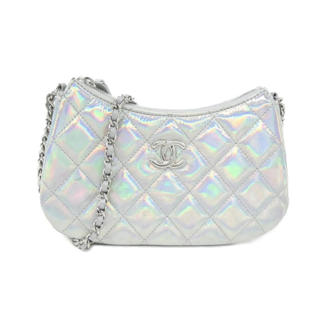 Chanel AP3691 Shoulder Bag: --- Catalog ---Category: SizeSize (HxWxD): 13cm x 20cm x 4cm / 5.11'' x 7.87'' x 1.57''Category: DesignType: Shoulder bagColor: SilverGender: WomenHardware Color: SilverCategory: GeneralMPN: