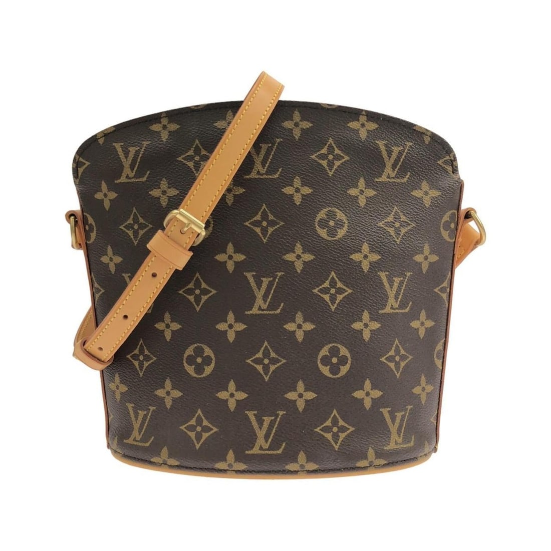 Louis Vuitton Monogram Druot M51290 Shoulder Bag: --- Catalog ---Category: SizeSize (HxWxD): 22cm x 24cm x 10.5cm / 8.66'' x 9.44'' x 4.13''Category: DesignType: Shoulder bagColor: MarronGender: WomenMaterial: Coated canvas Hardware Color: