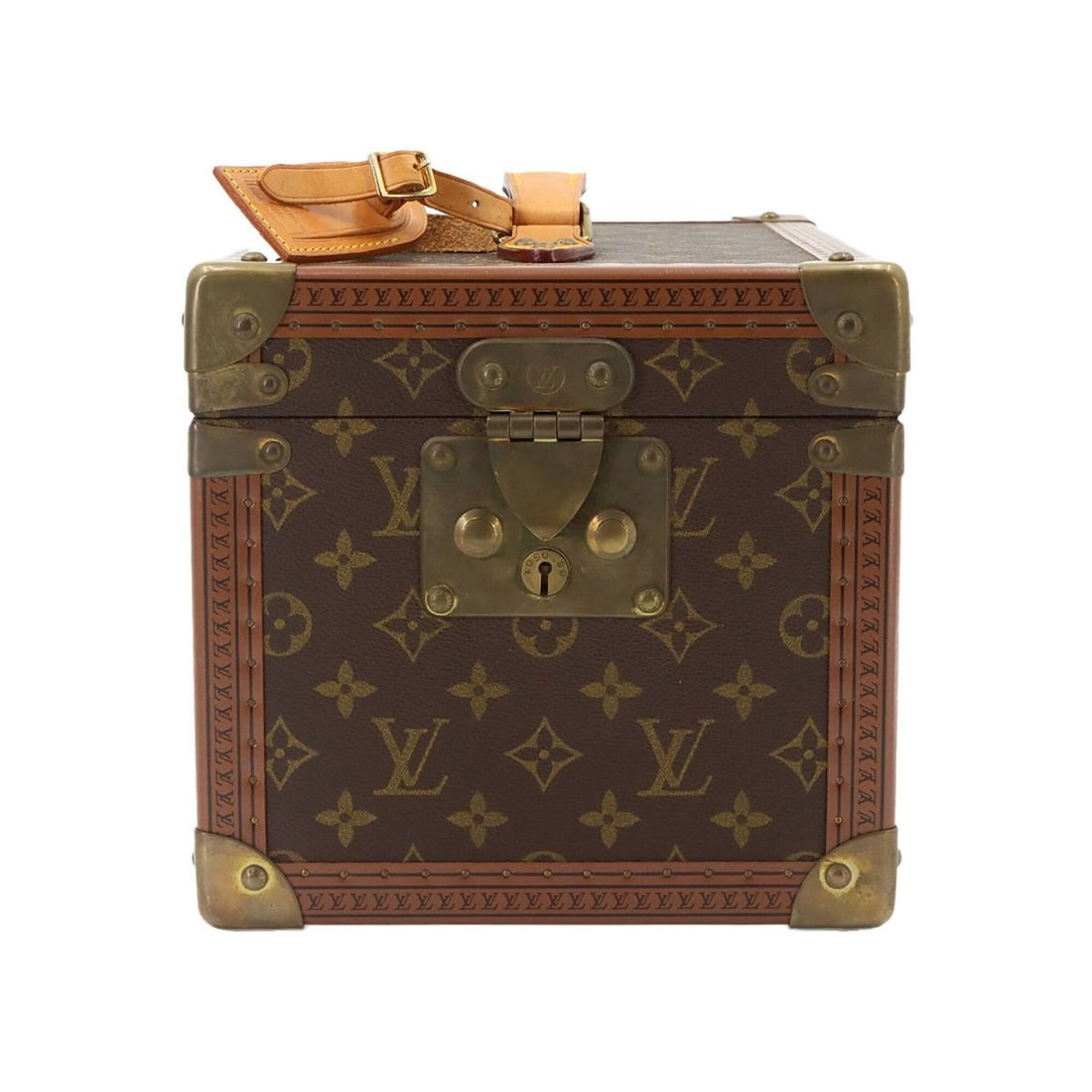 Louis Vuitton Monogram Boite Flacons Makeup Box Vanity Handbag Brown M21828 (1 of 16)
