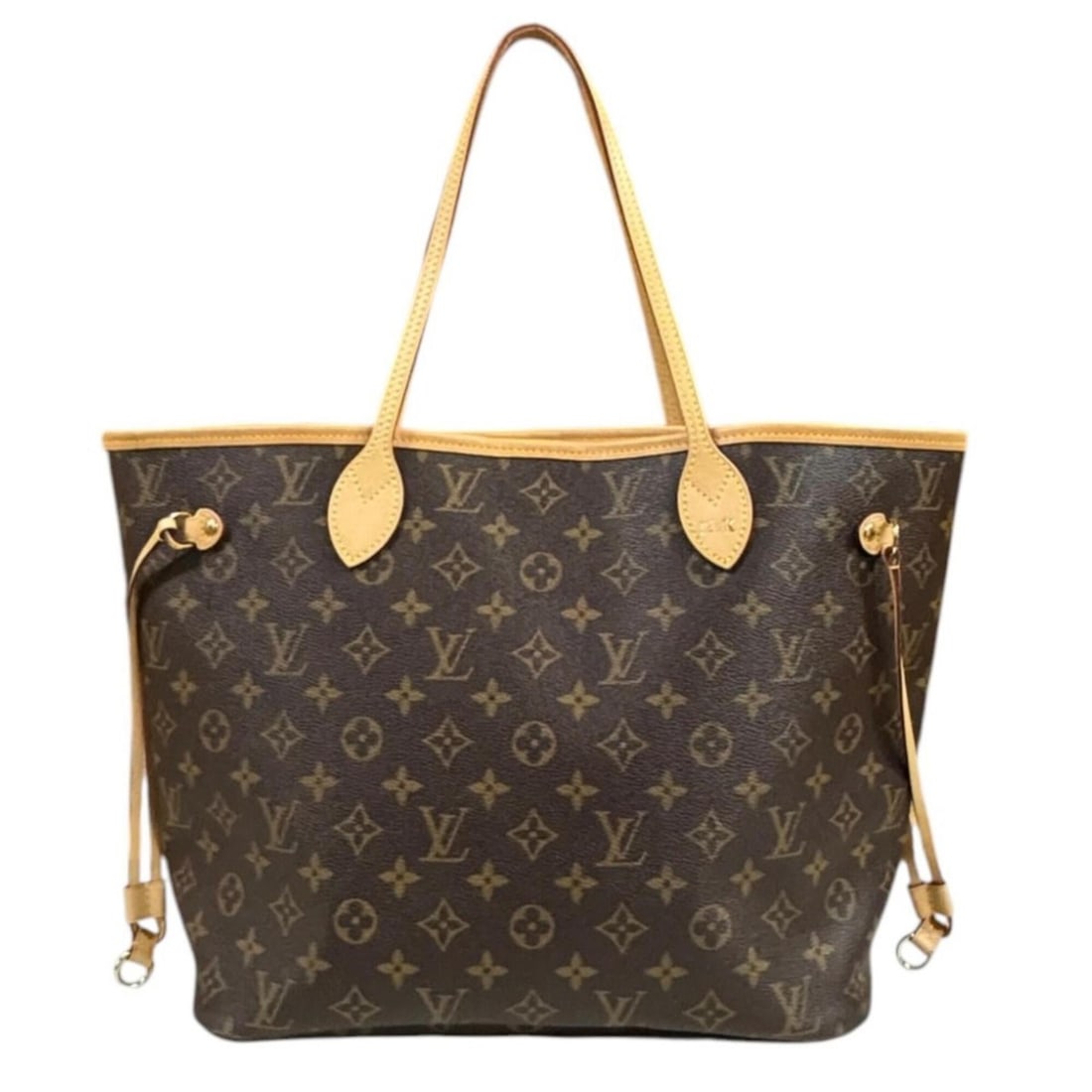Louis Vuitton Neverfull MM Monogram Tote Bag, Canvas M41177, Brown, Women's, LOUIS VUITTON, Used: --- Catalog ---Category: SizeSize (HxWxD): 29cm x 33cm x 16cm / 11.41'' x 12.99'' x 6.29''Category: DesignType: Tote bagColor: Brown, CeriseGender: WomenMaterial: Monogram , Canvas Category: GeneralBr