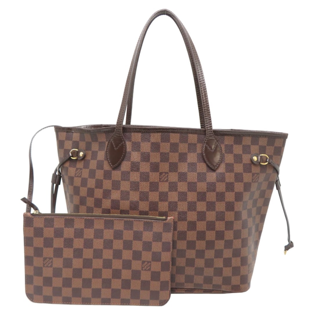 Louis Vuitton Neverfull MM Women's Tote Bag N40599 (Discontinued) Damier Brown: --- Catalog ---Category: SizeSize (HxWxD): 29cm x 46cm x 15cm / 11.41'' x 18.11'' x 5.9''Category: DesignType: Tote bagColor: BrownGender: WomenMaterial: Damier Canvas Category: GeneralMPN: N40599Bran