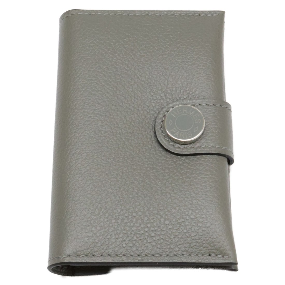 HERMES Hermes Excellent Condition B Stamp Gris Meyer Veau Evercolor R.M.S Business Card Holder/Card: --- Catalog ---Category: DesignType: Card caseGender: WomenCategory: GeneralBrand: HermesCategory: Physical PropertiesSize (HxWxD): 7cm x 10.5cm x 1.5cm / 2.75'' x 4.13'' x 0.59''--- Item List ---Sect