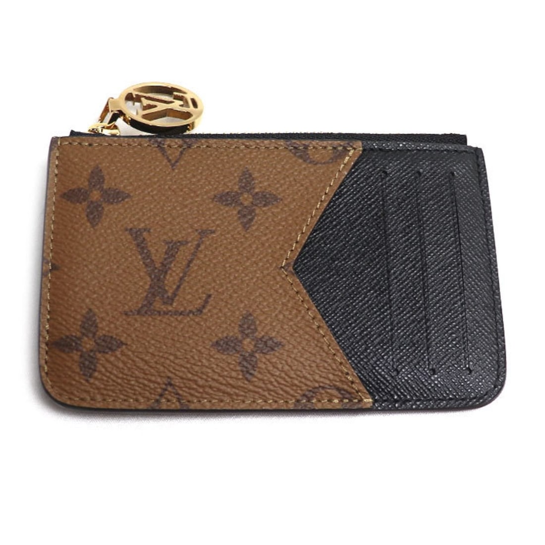 LOUIS VUITTON Louis Vuitton Porte Carte Romy Business Card Holder/Card Case M81912 IC Men's Women's: --- Catalog ---Category: DesignType: Card caseGender: Men,WomenMaterial: Monogram Reverse Category: GeneralMPN: M81912Brand: Louis VuittonCountry of Origin: FranceCategory: Physical PropertiesSize (Hx