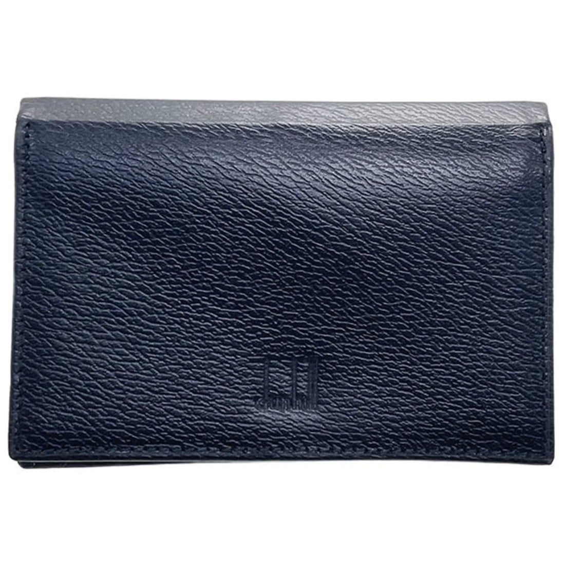 Dunhill Leather Card Case, Black, Business Holder, Case for Men: --- Catalog ---Category: DesignType: Card caseColor: BlackGender: MenMaterial: Leather Category: GeneralBrand: DunhillCountry of Origin: FranceCategory: Physical PropertiesSize (HxWxD): 7.5cm x 11cm x