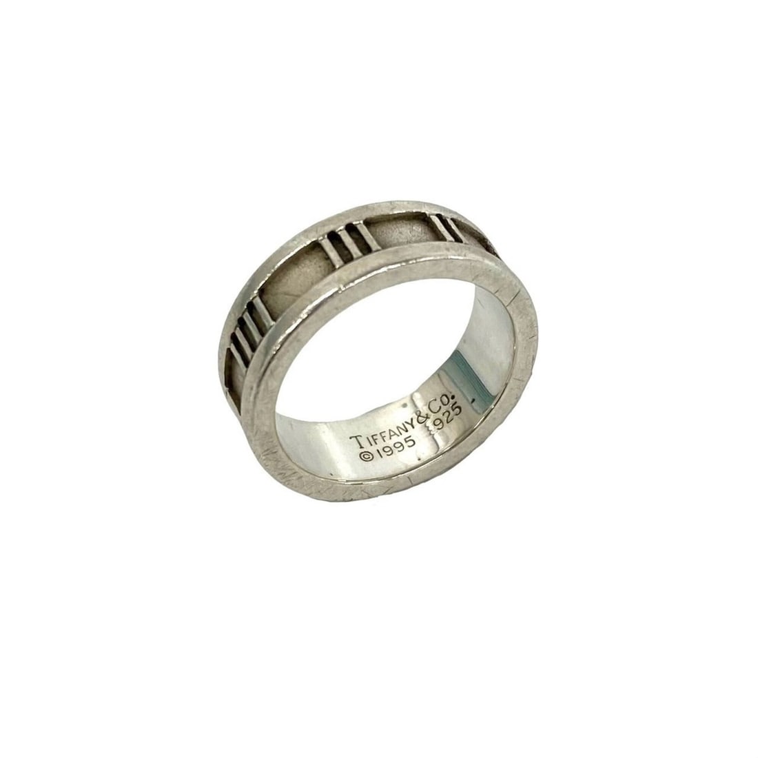 TIFFANY&Co. Tiffany Vintage Atlas Ring, Sterling Silver 925, Accessory, 360-2: --- Catalog ---Category: SizeJP Size: 10US Size: 5.5Category: DesignType: Band ringColor: SilverGender: WomenMaterial: Silver 925Category: GeneralBrand: Tiffany--- Item List ---Section: ConditionRanki