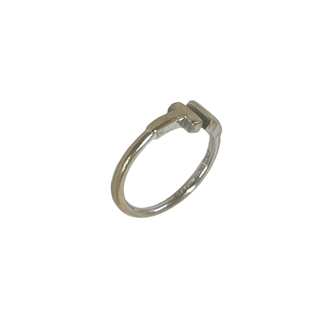 TIFFANY&Co. Tiffany Vintage T Wire Ring, Sterling Silver 925, Accessory, Silver, 33496: --- Catalog ---Category: SizeJP Size: 11US Size: 6Category: DesignType: Band ringColor: SilverGender: WomenMaterial: Silver 925Category: GeneralBrand: Tiffany--- Item List ---Section: ConditionRanking