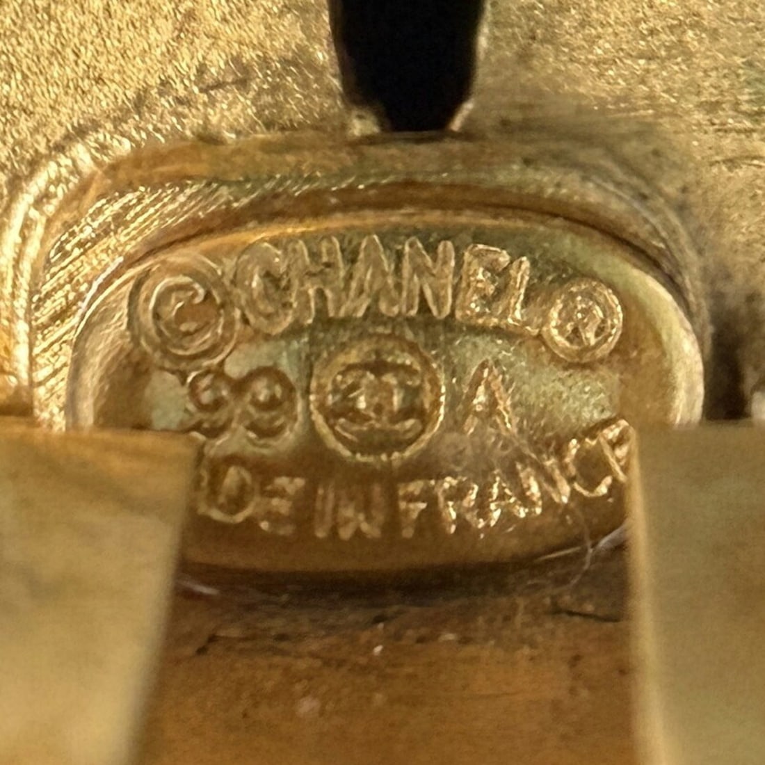 Chanel Coco Mark Earrings, Gold GP - 11