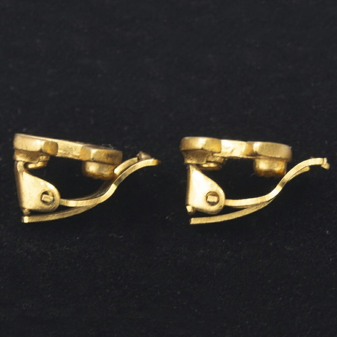 Chanel Coco Mark Earrings, Gold GP - 7