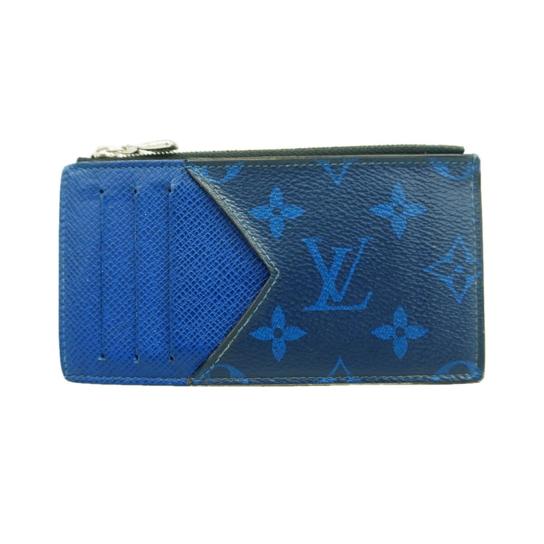 Louis Vuitton Wallet/Coin Case Taigarama Coin Card Holder M30270 Cobalt Men's P3393627: --- Catalog ---Category: SizeSize (HxWxD): 7.5cm x 14.5cm x 1.5cm / 2.95'' x 5.7'' x 0.59''Category: DesignType: Coin purse/coin caseColor: CobaltGender: MenCategory: GeneralMPN: M30270Brand: Louis Vu