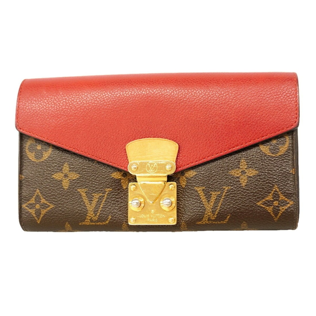 Louis Vuitton Monogram Portefeuille Pallas Long Wallet M58414 Cerise Women's P3374611: --- Catalog ---Category: SizeSize (HxWxD): 10.5cm x 18.5cm x 3cm / 4.13'' x 7.28'' x 1.18''Category: DesignType: Long wallet (bi-fold)Color: CeriseGender: WomenCategory: GeneralMPN: M58414Brand: Louis