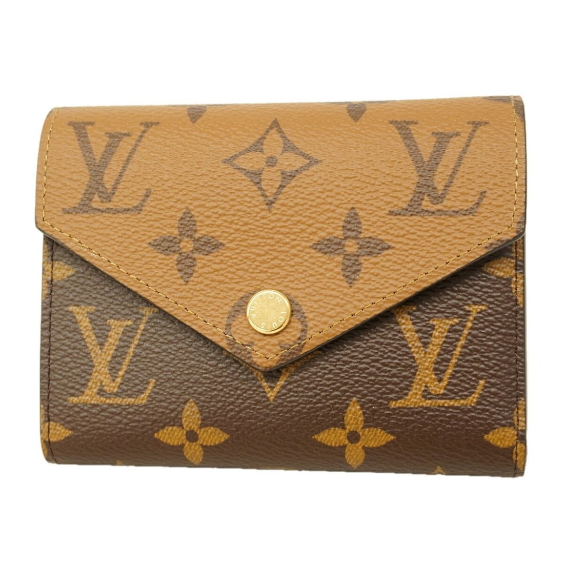 Louis Vuitton Tri-fold Wallet Monogram Reverse Portefeuille Victorine M81557 Brown Women's P3374508: --- Catalog ---Category: SizeSize (HxWxD): 10cm x 12cm x 2cm / 3.93'' x 4.72'' x 0.78''Category: DesignType: Wallet (tri-fold)Color: BrownGender: WomenCategory: GeneralMPN: M81557Brand: Louis Vuitton-