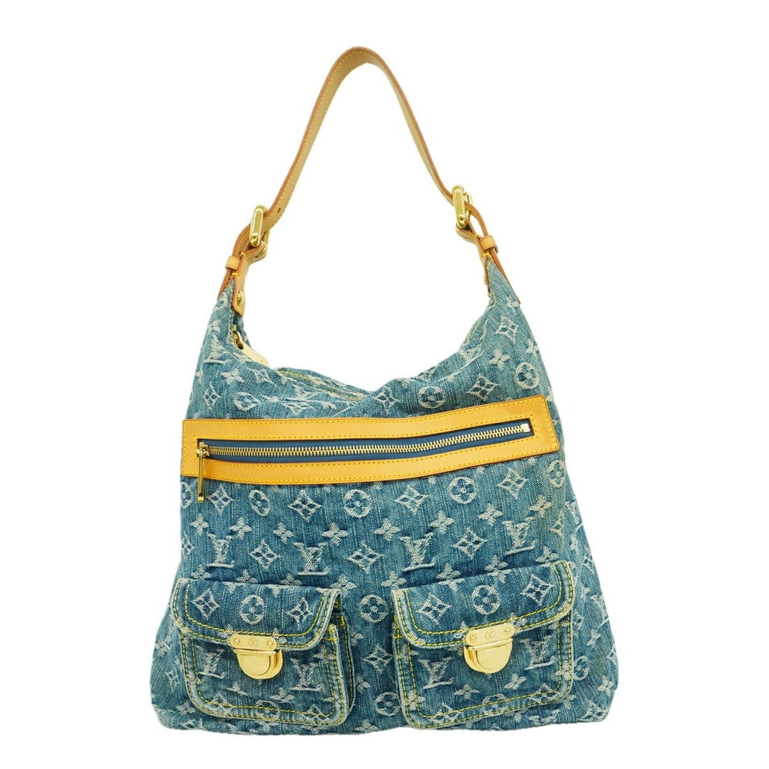 Louis Vuitton Monogram Denim Baggy GM Shoulder Bag M95048 Blue Women's P3367937: --- Catalog ---Category: SizeSize (HxWxD): 35cm x 33cm x 9.5cm / 13.77'' x 12.99'' x 3.74''Category: DesignType: Shoulder bagColor: BlueGender: WomenCategory: GeneralMPN: M95048Brand: Louis Vuitton---