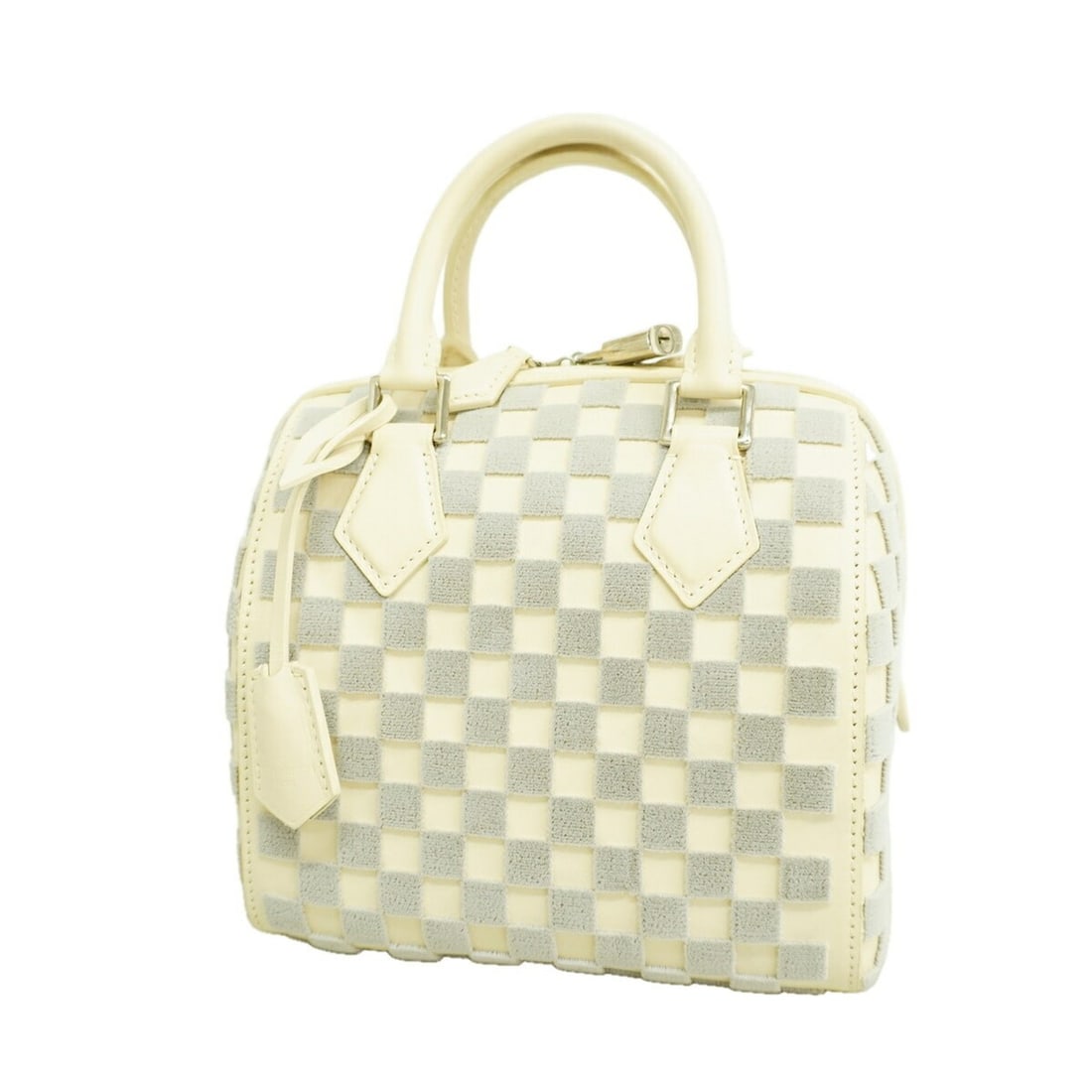 Louis Vuitton Damier Cubic Speedy Cube PM Handbag M48909 Grey Ladies P3356302: --- Catalog ---Category: SizeSize (HxWxD): 19.5cm x 20cm x 16cm / 7.67'' x 7.87'' x 6.29''Category: DesignType: HandbagColor: GrisGender: WomenCategory: GeneralMPN: M48909Brand: Louis Vuitton--- Item 