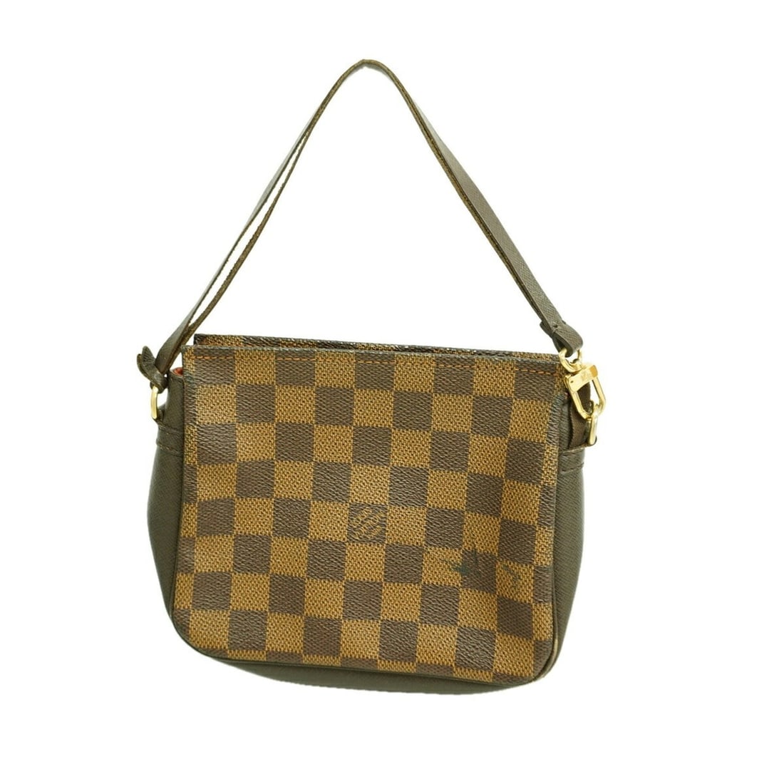 Louis Vuitton Damier Trousse Makeup Bag/Pouch N51982 Ebene Women's P3353432: --- Catalog ---Category: SizeSize (HxWxD): 14cm x 16cm x 5cm / 5.51'' x 6.29'' x 1.96''Category: DesignType: PouchColor: EbeneGender: WomenCategory: GeneralMPN: N51982Brand: Louis Vuitton--- Item List