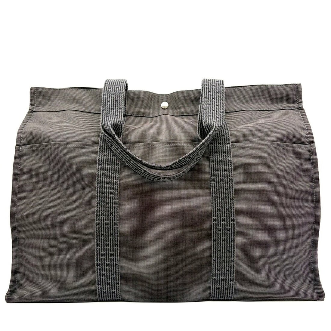 Hermes HERMES Men's Tote Bag, Herline TGM 100942M, Canvas, Gray, Extra Large Bag: --- Catalog ---Category: SizeSize (HxWxD): 44cm x 56.5cm x 26cm / 17.32'' x 22.24'' x 10.23''Category: DesignType: Tote bagColor: GrayGender: MenMaterial: Canvas Category: GeneralMPN: 100942MBrand: He