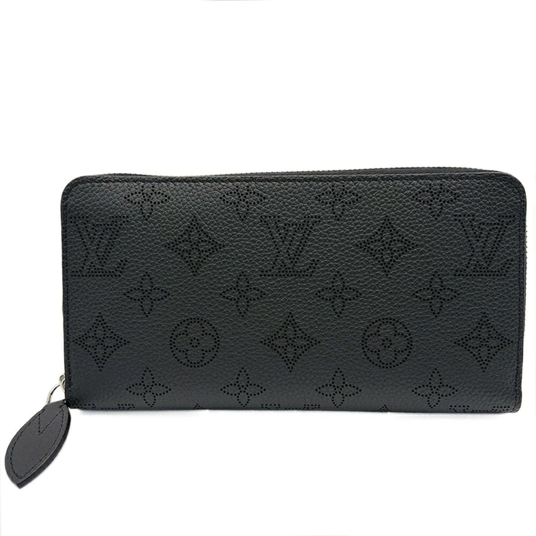 Louis Vuitton Mahina Zippy Wallet Long M61867 Leather Noir Round LOUIS VUITTON (1 of 17)
