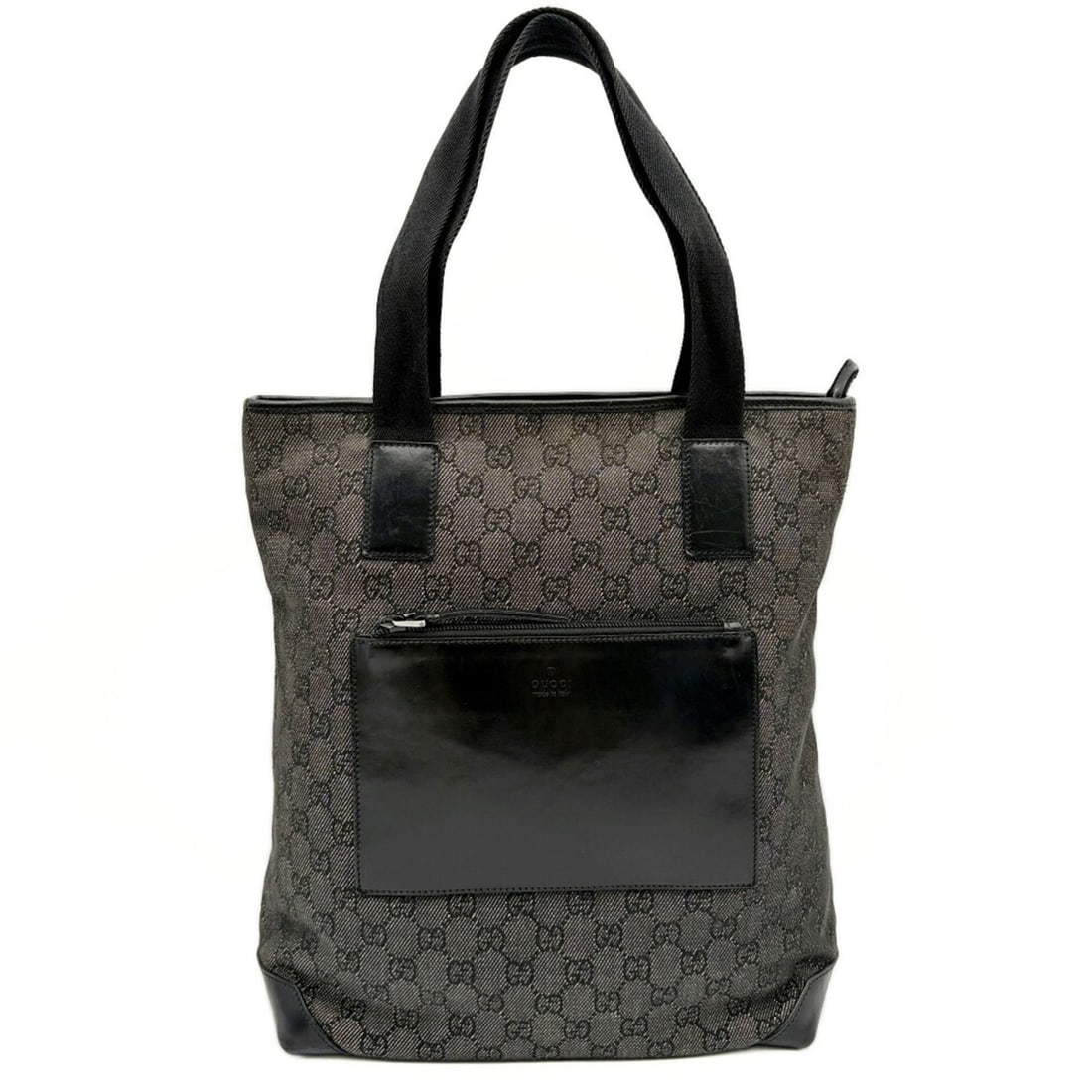 Gucci women's tote bag, GG canvas, 28892, leather, black, A4 size.: --- Catalog ---Category: SizeSize (HxWxD): 34cm x 32cm x 12cm / 13.38'' x 12.59'' x 4.72''Category: DesignType: Tote bagColor: BlackGender: WomenMaterial: GG canvas Category: GeneralMPN: 28892Brand: G