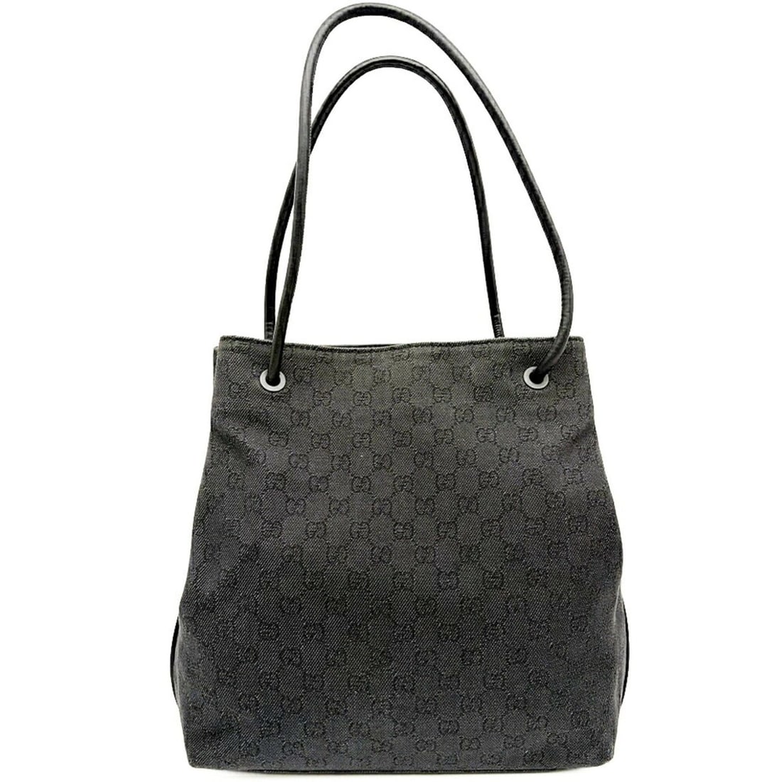 Gucci GUCCI Bag Shoulder Tote GG Canvas 101341 Black: --- Catalog ---Category: SizeSize (HxWxD): 32cm x 29cm x 11cm / 12.59'' x 11.41'' x 4.33''Category: DesignType: Shoulder bag, Tote bagColor: BlackGender: WomenMaterial: GG canvas Category: GeneralMPN: