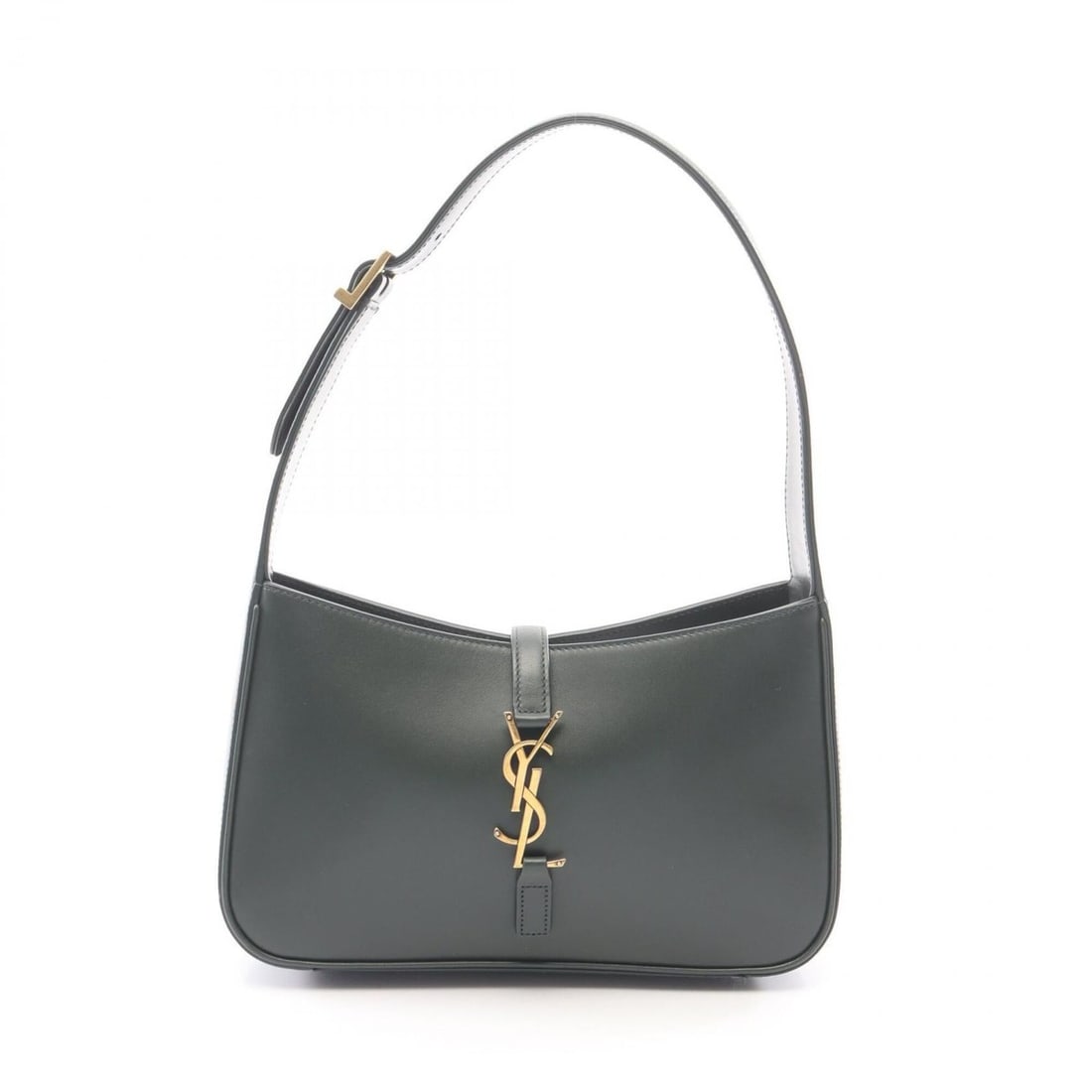 Yves Saint Laurent Saint Laurent Paris LE 5 A 7 Le Sancassette Handbag, Leather, Women's, Green: --- Catalog ---Category: SizeSize (HxWxD): 14cm x 24cm x 6cm / 5.51'' x 9.44'' x 2.36''Category: DesignType: HandbagColor: GreenGender: WomenMaterial: Leather Category: GeneralBrand: Yves Saint Lauren