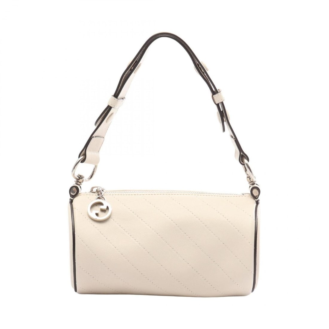 Gucci Blondie Shoulder Bag/Handbag, Leather, Women's, Ivory, 760170: --- Catalog ---Category: SizeSize (HxWxD): 10cm x 18cm x 9cm / 3.93'' x 7.08'' x 3.54''Category: DesignType: Handbag, Shoulder bagColor: IvoryGender: WomenMaterial: Leather Category: GeneralMPN: 76017