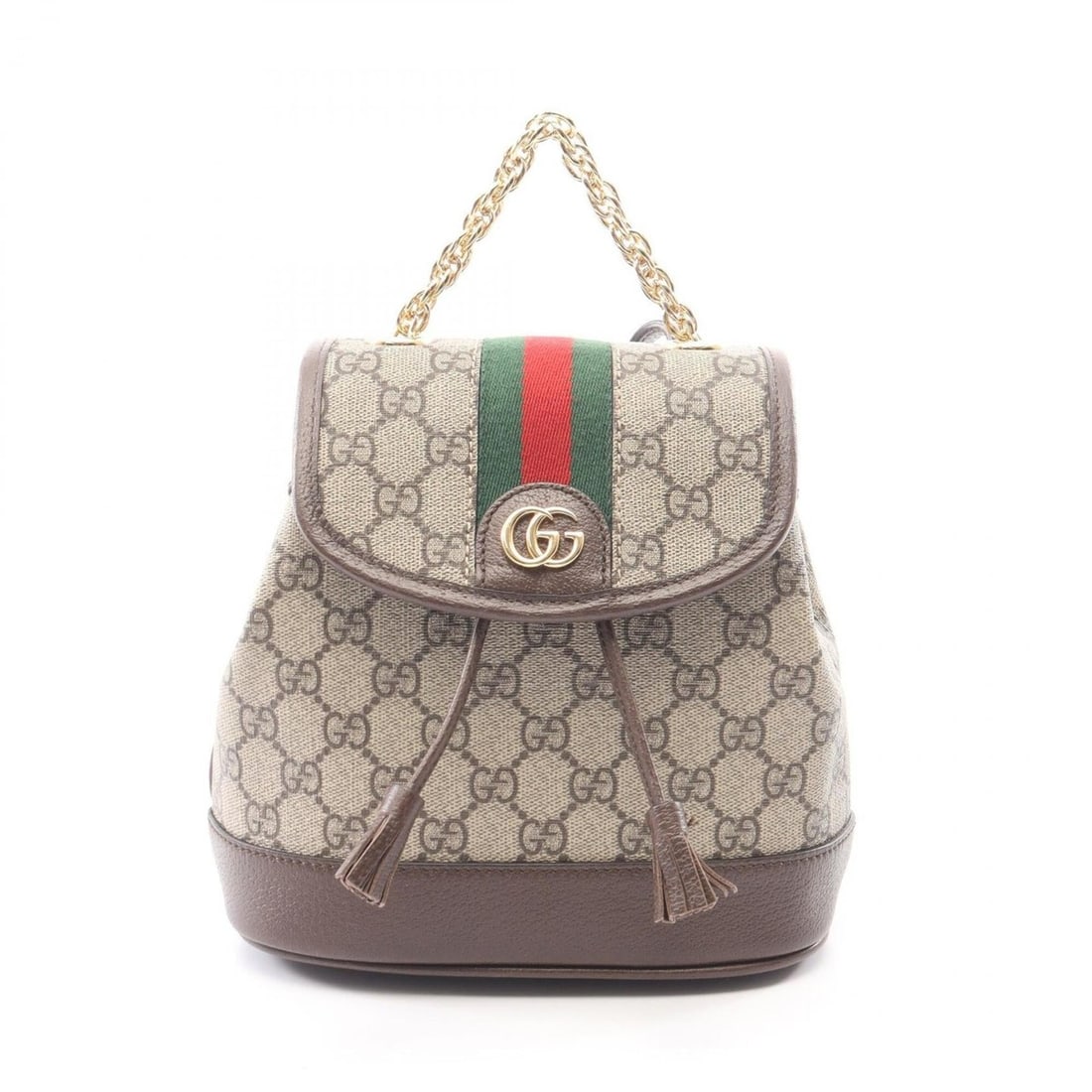 Gucci Ophidia Mini GG Supreme Backpack/Handbag, Coated Canvas and Leather, Women's, Beige/Brown,: --- Catalog ---Category: SizeSize (HxWxD): 20cm x 19cm x 11cm / 7.87'' x 7.48'' x 4.33''Category: DesignType: Backpack, HandbagColor: Beige, BrownGender: WomenMaterial: PVC , Leather Category: General