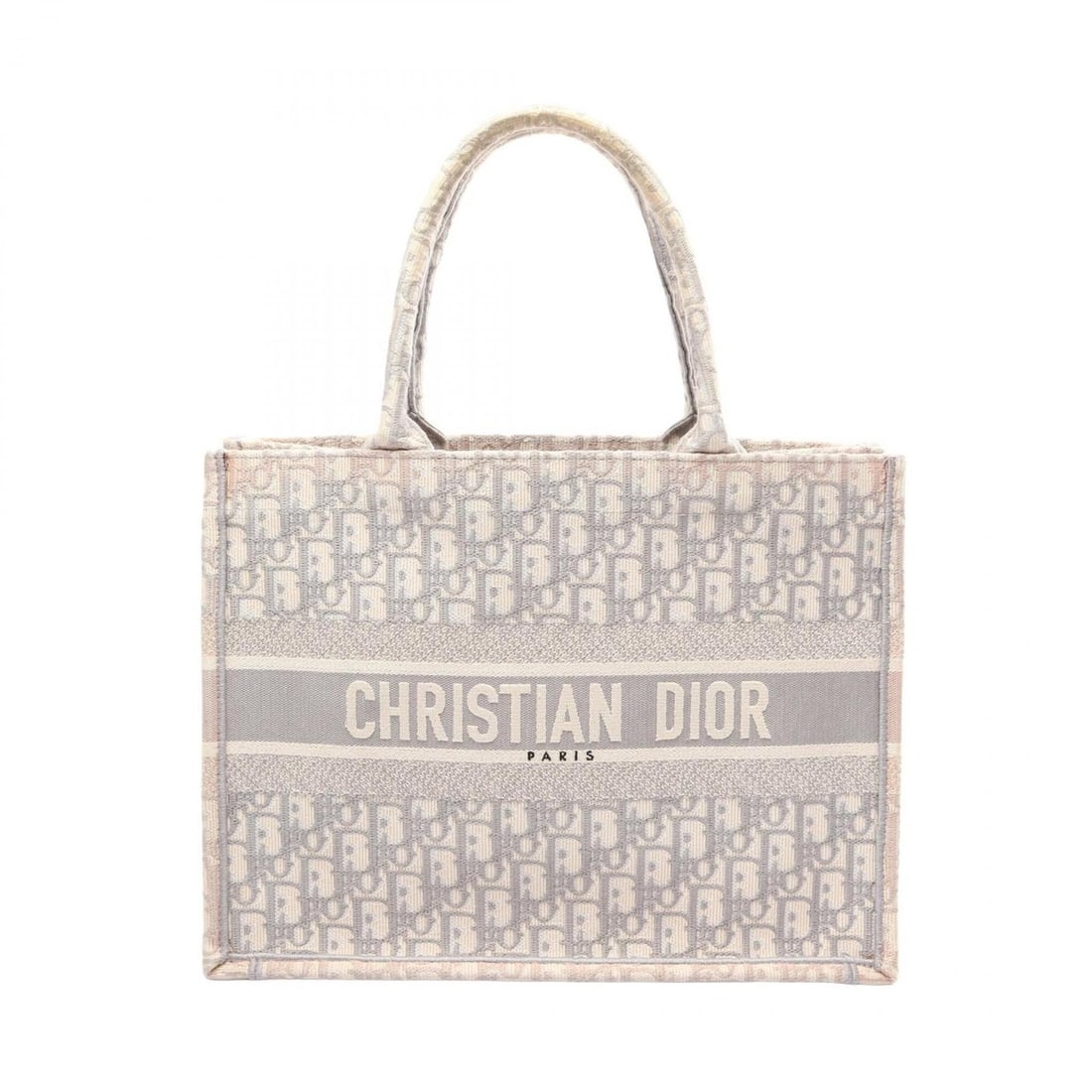 Christian Dior Dior BOOK TOTE Medium Oblique Tote Bag Handbag Canvas Women's Gray/White: --- Catalog ---Category: SizeSize (HxWxD): 27cm x 36cm x 14cm / 10.62'' x 14.17'' x 5.51''Category: DesignType: Handbag, Tote bagColor: Gray, WhiteGender: WomenMaterial: Canvas Category: GeneralBrand: