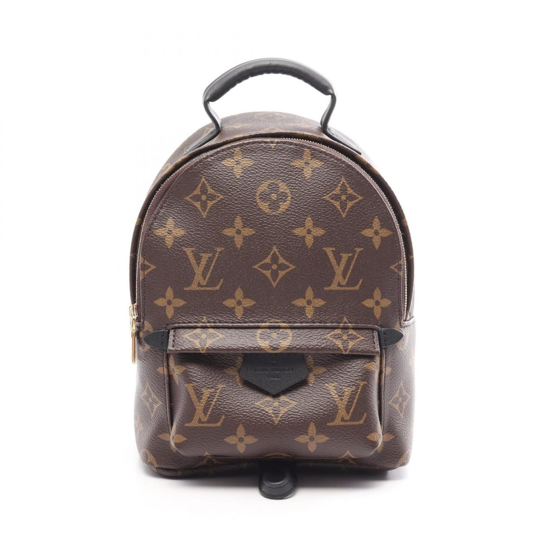 Louis Vuitton Palm Springs Backpack Mini Monogram Rucksack Handbag Coated Canvas Leather Women's: --- Catalog ---Category: SizeSize (HxWxD): 22cm x 16cm x 8cm / 8.66'' x 6.29'' x 3.14''Category: DesignType: BackpackColor: Black, Brown, MonogramGender: WomenMaterial: Monogram , Leather Category: Ge