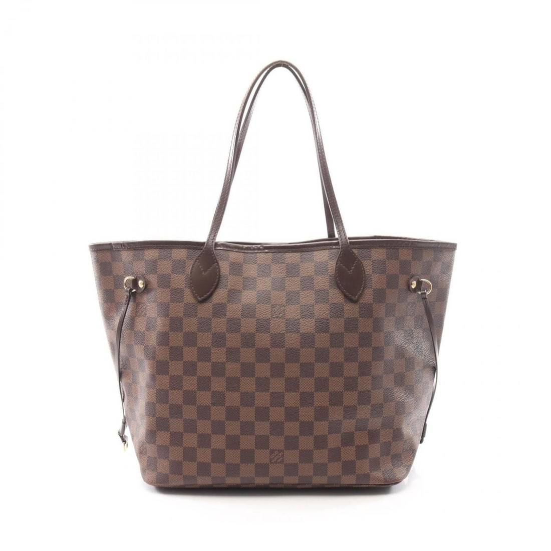 Louis Vuitton Neverfull MM Tote Bag Handbag, Coated Canvas and Leather, Damier Pattern, Women's,: --- Catalog ---Category: SizeSize (HxWxD): 29cm x 32cm x 15cm / 11.41'' x 12.59'' x 5.9''Category: DesignType: Handbag, Tote bagColor: Brown, Damier CanvasGender: WomenMaterial: Coated canvas , Leathe