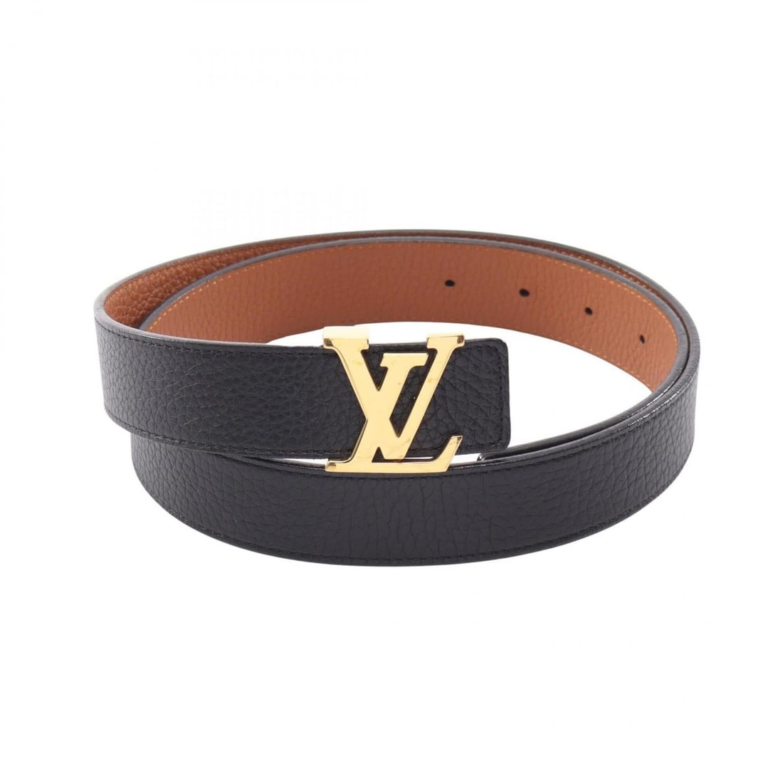 Louis Vuitton LOUIS VUITTON Ceinture LV Initials Madeleine Reversible Leather Belt for Women,: --- Catalog ---Category: SizeLength: 77cm - 87cm / 30.31'' - 34.25''Category: DesignType: Standard beltColor: Black, BrownGender: WomenMaterial (Strap): Leather Category: GeneralMPN: M9521Brand: Louis