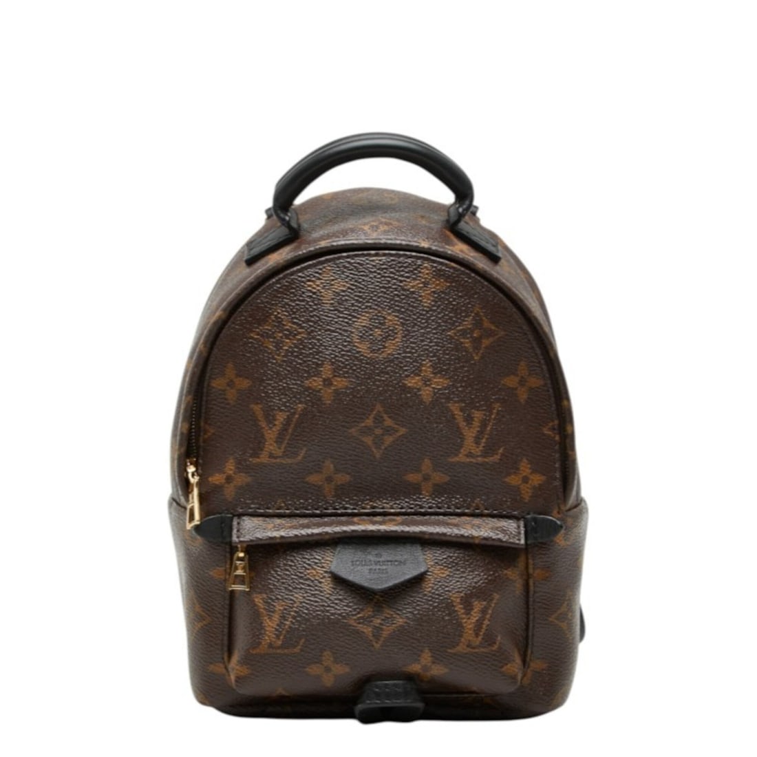 Louis Vuitton Monogram Palm Springs Mini Backpack M44873 Brown Black Leather Women's LOUIS VUITTON: --- Catalog ---Category: SizeSize (HxWxD): 22cm x 15.5cm x 8.5cm / 8.66'' x 6.1'' x 3.34''Category: DesignColor: Black, Brown, MonogramGender: WomenMaterial: PVC , Leather Category: GeneralMPN: M44873