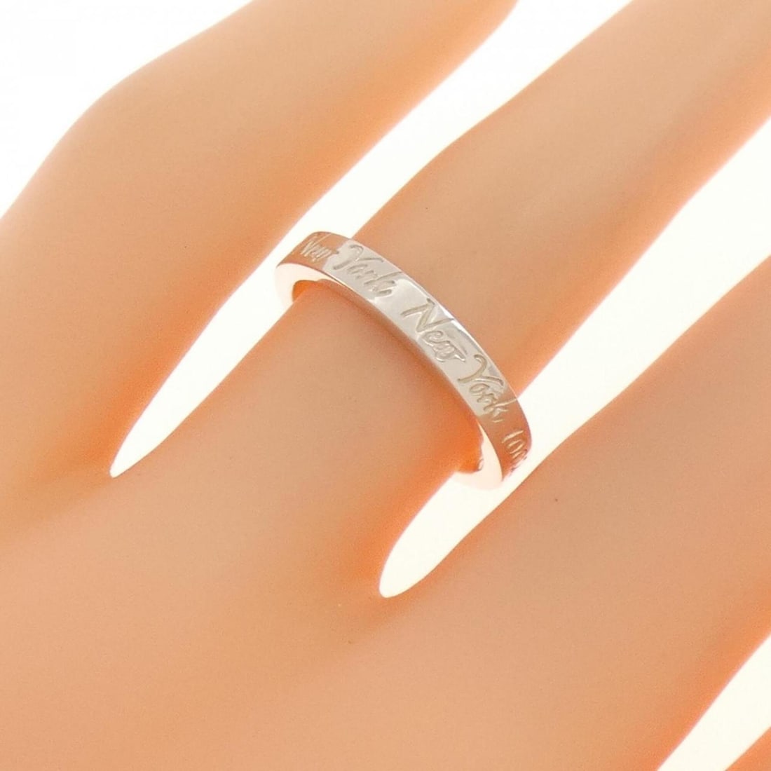 Tiffany Notes Narrow Ring - 5