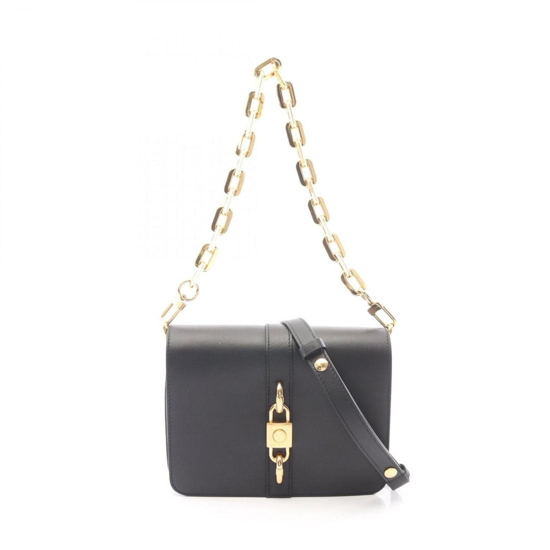 Louis Vuitton Rendezvous 2-Way Handbag, Leather, Women's, Black, M57743: --- Catalog ---Category: SizeSize (HxWxD): 17cm x 22cm / 6.69'' x 8.66''Category: DesignType: HandbagColor: BlackGender: WomenMaterial: Leather Category: GeneralMPN: M57743Brand: Louis Vuitton--- Item