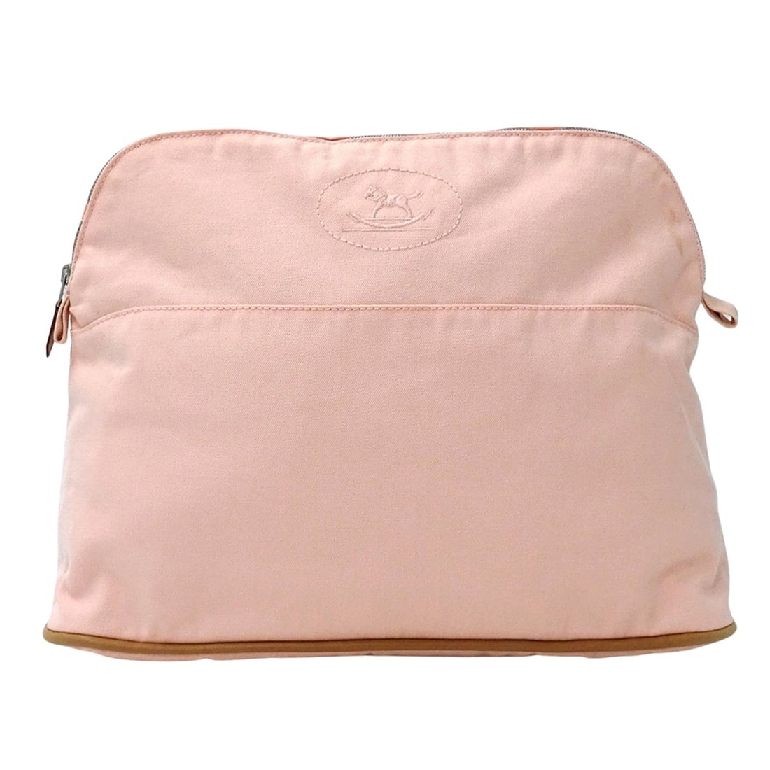 Hermes Bolide Pouch 31 Canvas Rose Pale Pink Handbag for Women: --- Catalog ---Category: SizeSize (HxWxD): 25.5cm x 34cm x 12cm / 10.03'' x 13.38'' x 4.72''Category: DesignType: PouchColor: PinkGender: WomenMaterial: Canvas Category: GeneralBrand: HermesCountry of