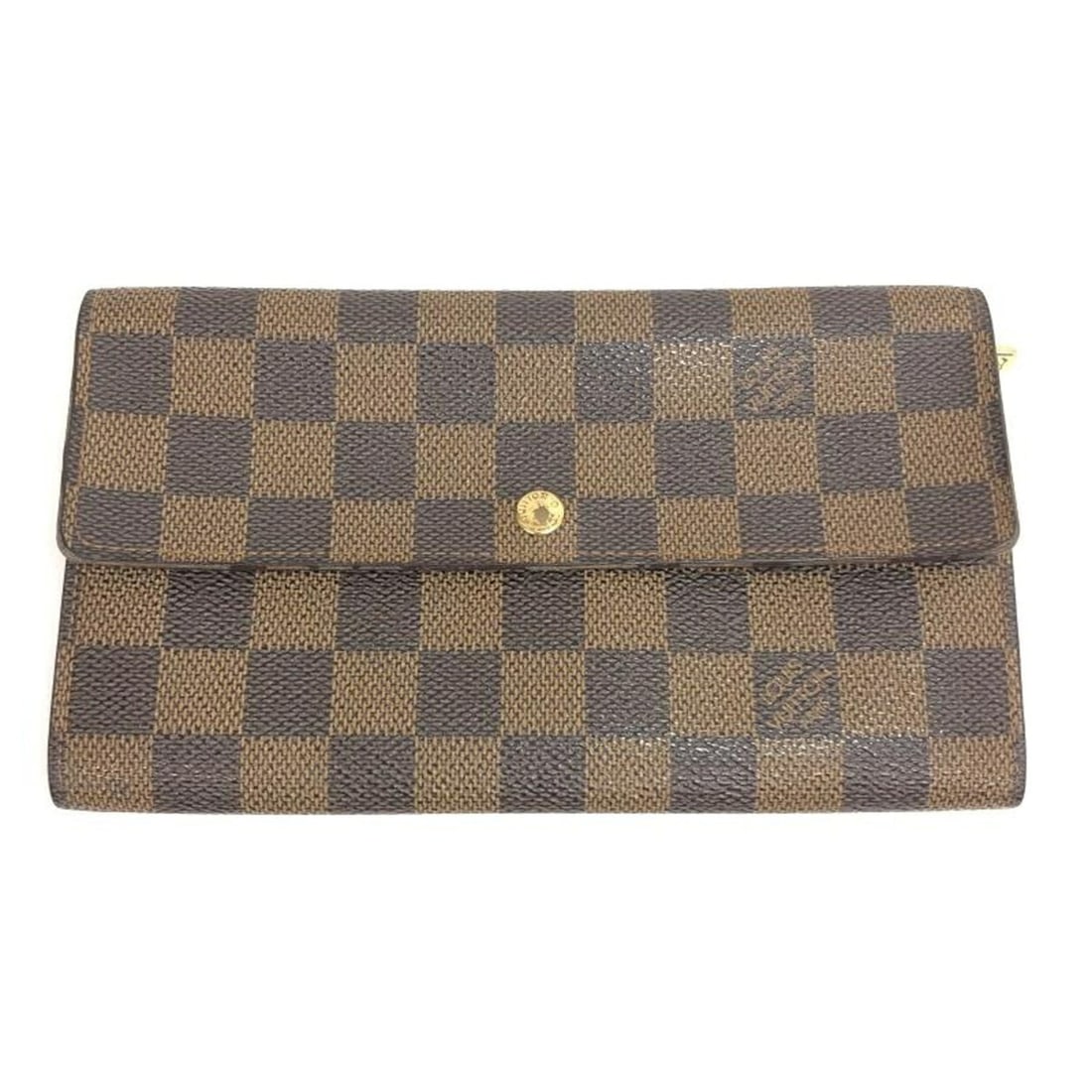 LOUIS VUITTON Pochette Portemonnaie Freddy Bi-fold Wallet M61742 CA0010: --- Catalog ---Category: SizeSize (HxWxD): 10.5cm x 18.5cm / 4.13'' x 7.28''Category: DesignType: Long wallet (bi-fold)Gender: WomenMaterial: Leather Category: GeneralLine: DamierBrand: Louis Vuitton-