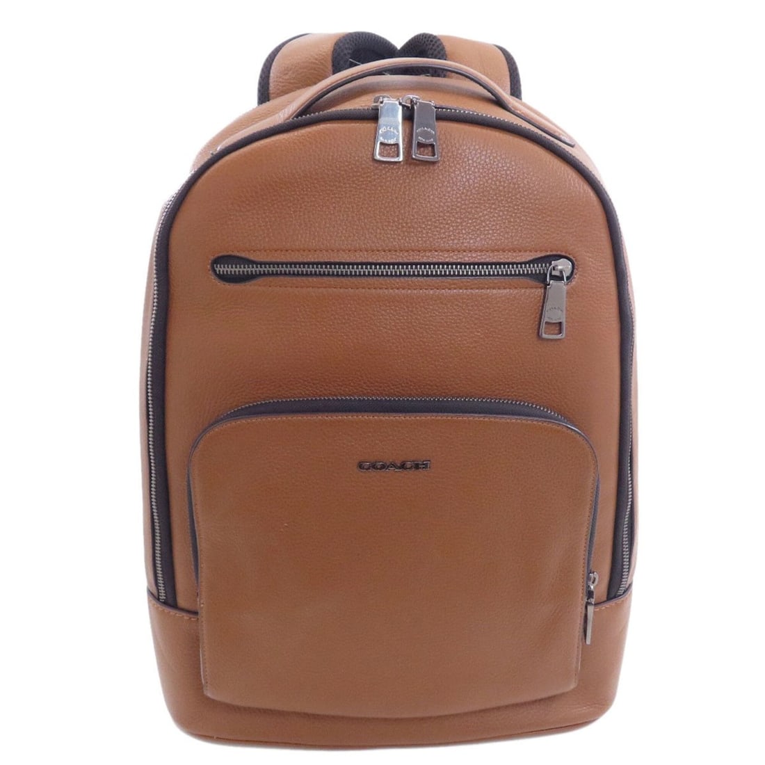 Coach CZ391 Ethan Backpack, Leather Rucksack, Daypack for Men: --- Catalog ---Category: SizeSize (HxWxD): 44cm x 32cm x 11cm / 17.32'' x 12.59'' x 4.33''Strap Length: 47cm - 87cm / 18.5'' - 34.25''Handle Length: 15cm / 5.9''Category: DesignType: BackpackColor: Br