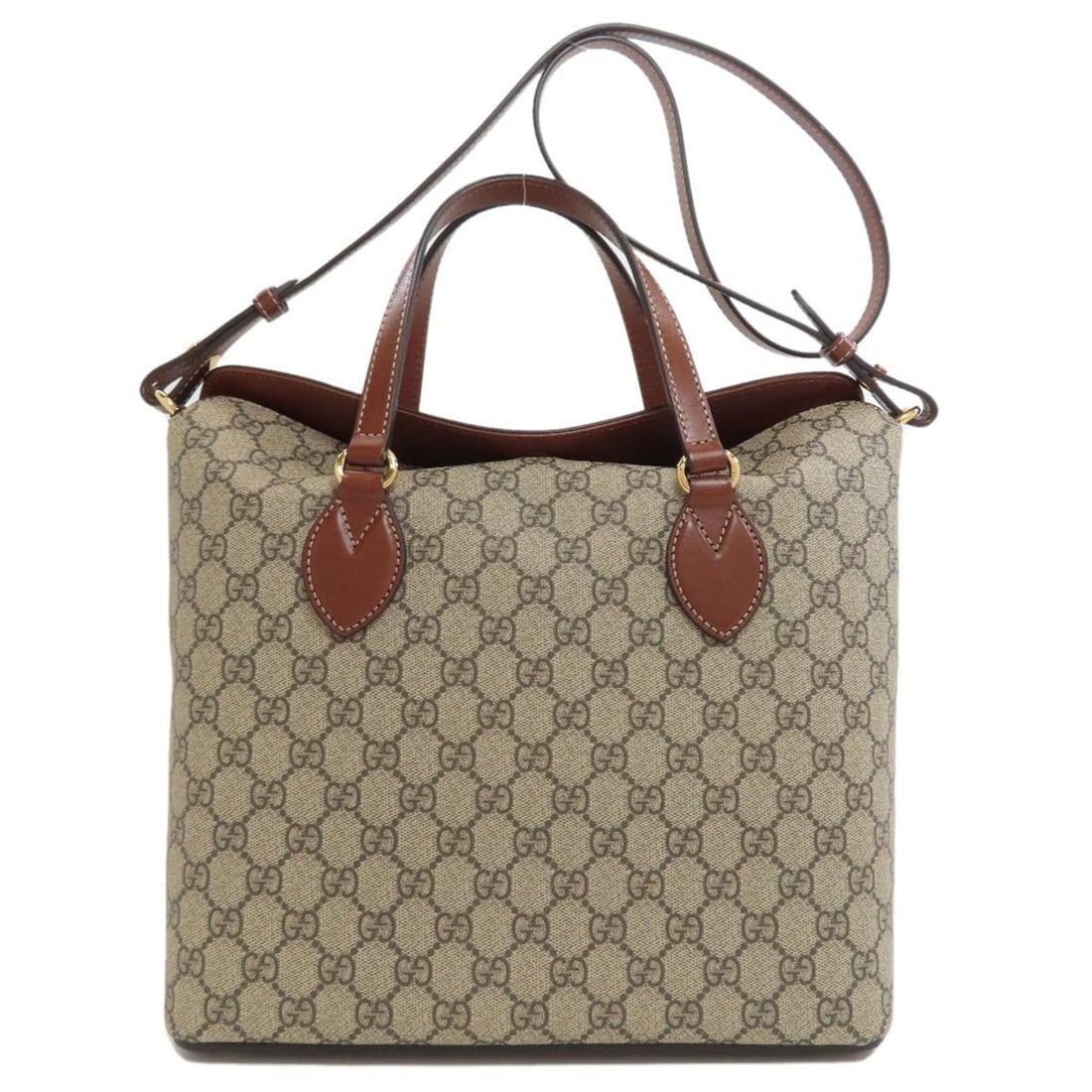 Gucci 429147 GG Supreme 2-Way Handbag PVC Women's GUCCI (1 of 16)