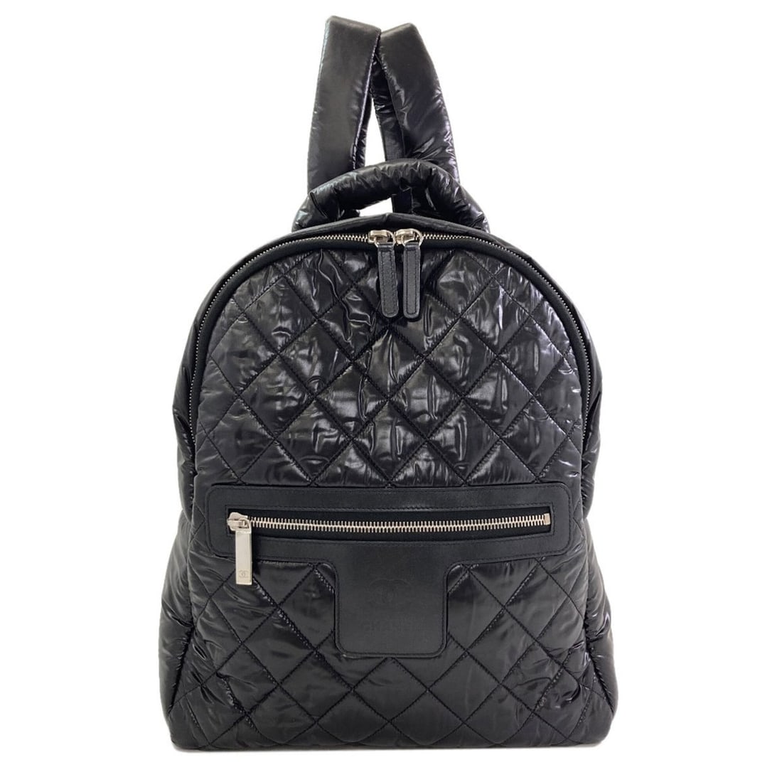Chanel A92559 Coco Cocoon Backpack/Daypack with Silver Hardware, Nylon Material, Women's. (1 of 13)