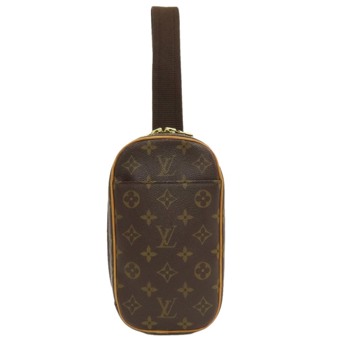 Louis Vuitton M51870 Pochette Gange Body Bag, Monogram Canvas, Women's LOUIS VUITTON: --- Catalog ---Category: SizeSize (HxWxD): 22cm x 12.5cm x 5cm / 8.66'' x 4.92'' x 1.96''Category: DesignType: Sling bagColor: MonogramGender: WomenMaterial: Monogram , Canvas Category: GeneralBrand: 
