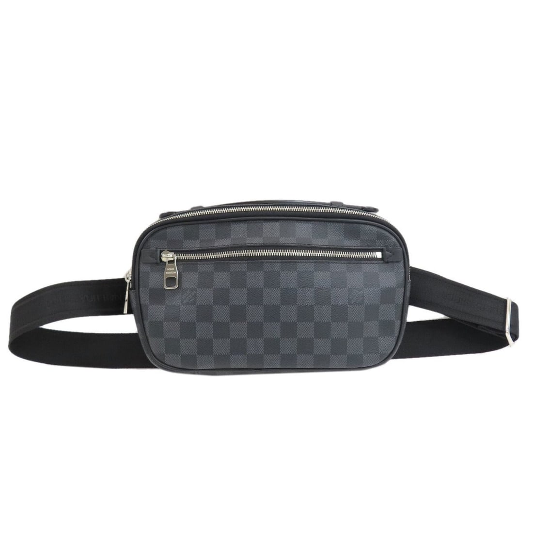 Louis Vuitton N41289 Ambler Body Bag, Damier Canvas, Men's LOUIS VUITTON: --- Catalog ---Category: SizeSize (HxWxD): 16cm x 26cm x 5cm / 6.29'' x 10.23'' x 1.96''Category: DesignType: Sling bagColor: Damier GraphiteGender: MenMaterial: Damier Canvas Category: GeneralBrand: 