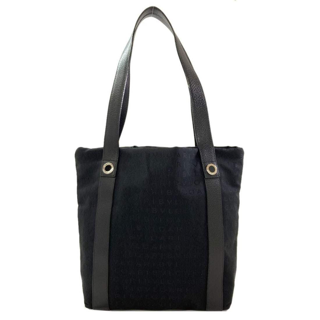 Bulgari Logomania Tote Bag, Canvas, Women's BVLGARI: --- Catalog ---Category: SizeSize (HxWxD): 32cm x 28cm x 11cm / 12.59'' x 11.02'' x 4.33''Category: DesignType: Tote bagColor: BlackGender: WomenMaterial: Canvas Category: GeneralBrand: Bvlgari--- Ite