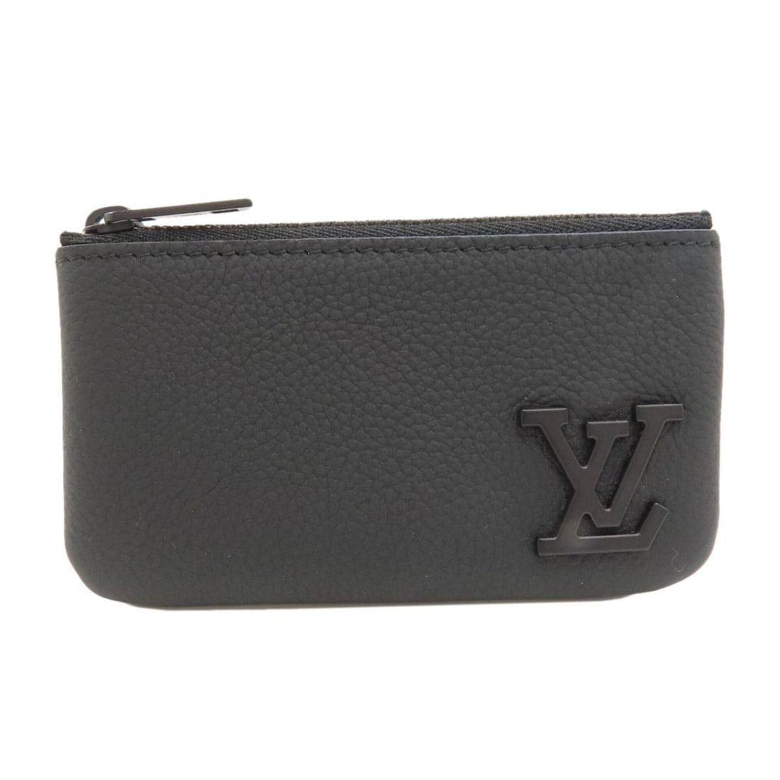 Louis Vuitton M81031 Pochette Clé Aerogram Coin Case Leather Women's LOUIS VUITTON: --- Catalog ---Category: SizeSize (HxWxD): 6cm x 11.5cm x 1cm / 2.36'' x 4.52'' x 0.39''Category: DesignType: PochetteColor: NoirGender: WomenClosure: ZipperMaterial: Leather Category: GeneralBrand: L