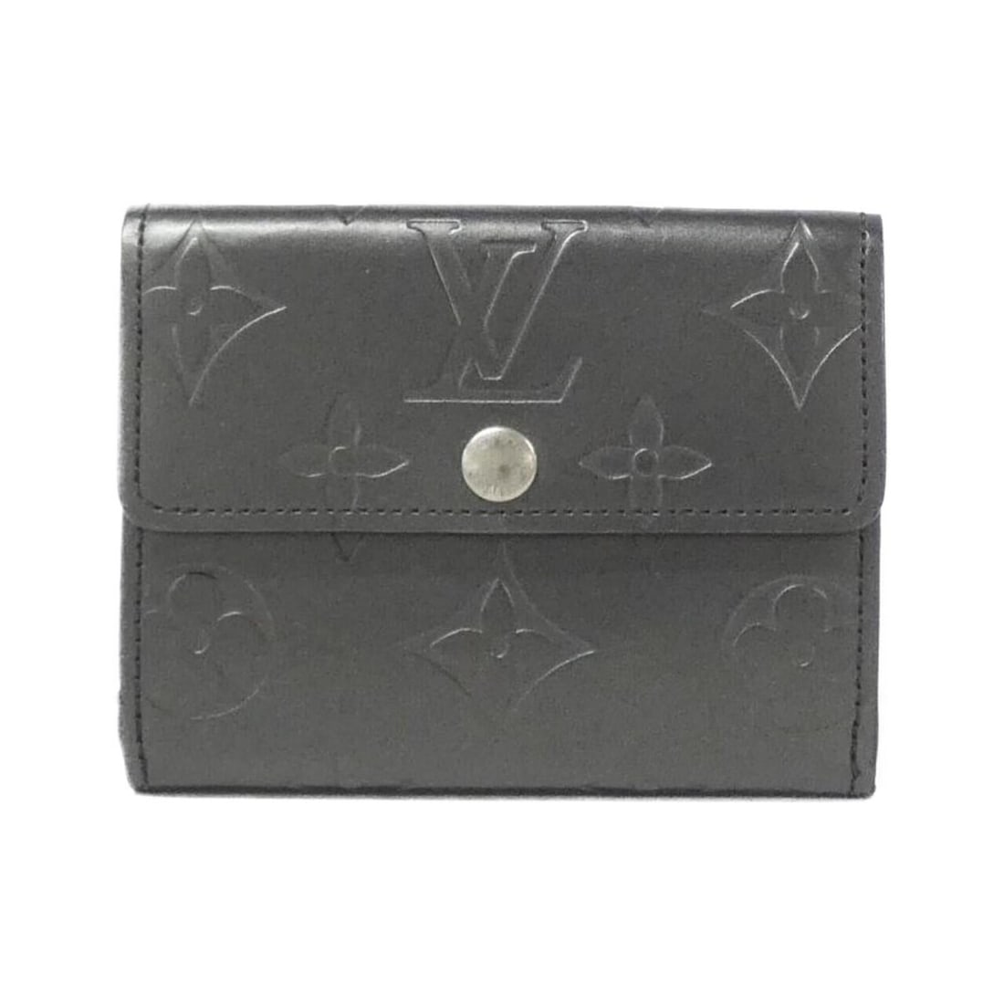 Louis Vuitton Monogram Matte Ludlow M65122 Wallet/Coin Case: --- Catalog ---Category: SizeSize (HxWxD): 8cm x 10cm x 2cm / 3.14'' x 3.93'' x 0.78''Category: DesignType: Coin purse/coin caseColor: BlackGender: Women,MenMaterial: Coated canvas , Leather Leather/F